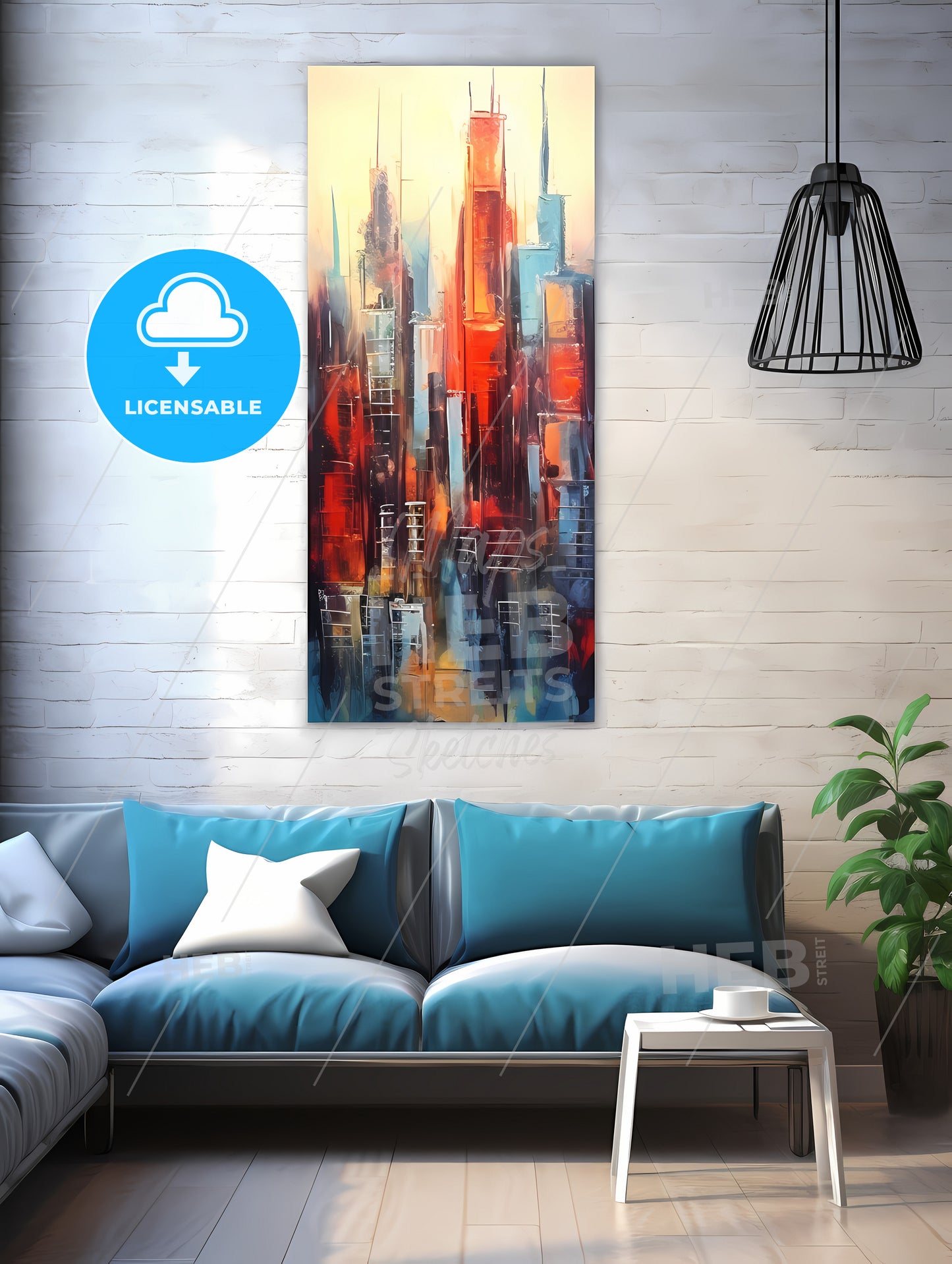 A Painting On A Wall