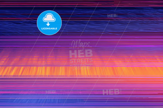 A Graphic Wallpaper With Blue And Orange Lines, A Colorful Background With Lines