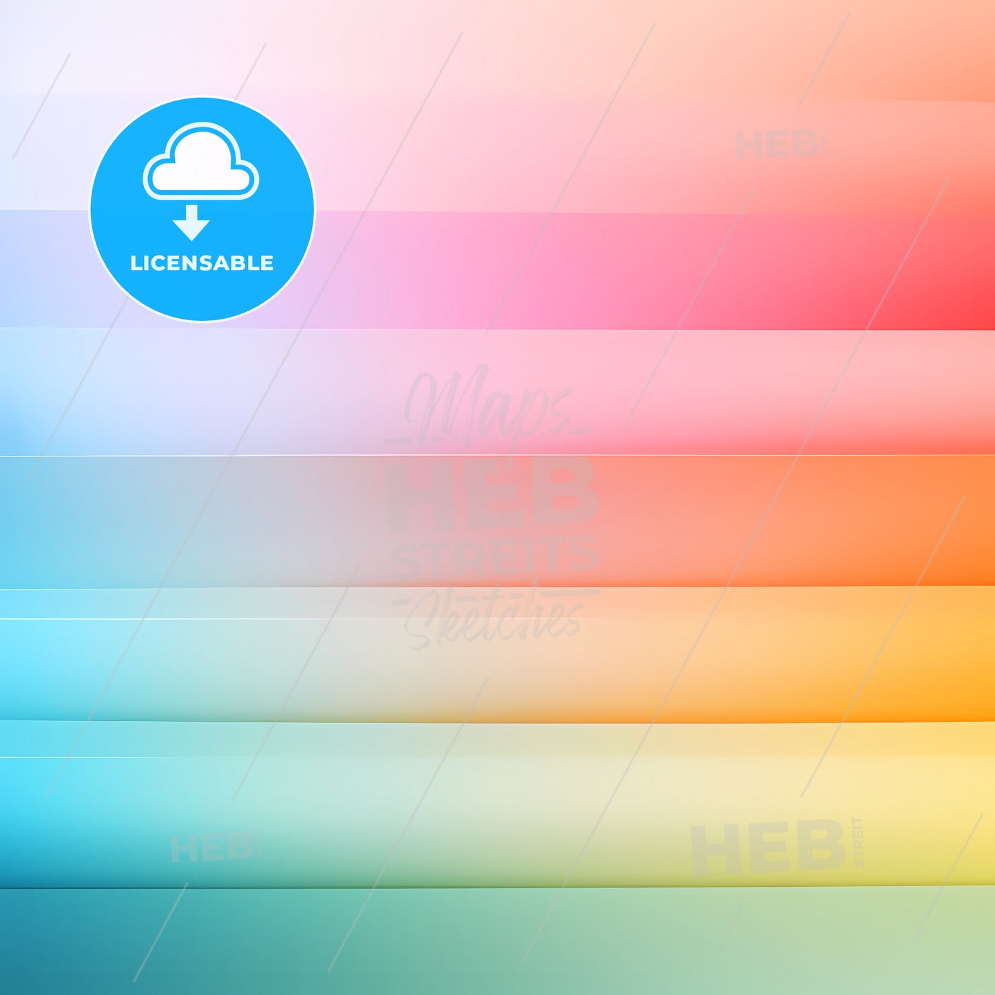 Pastel Gradient Background, A Colorful Background With Lines