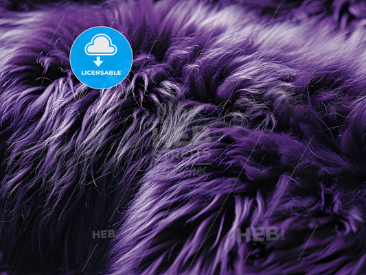 Flat Purple Fur Background, A Close Up Of A Purple Fur
