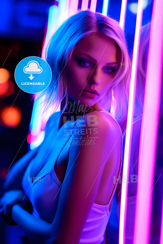 Artsy Fashion Photography, A Woman Posing For A Picture