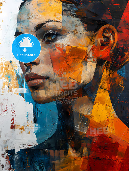 A Painting Of A Woman, A Painting Of A Woman