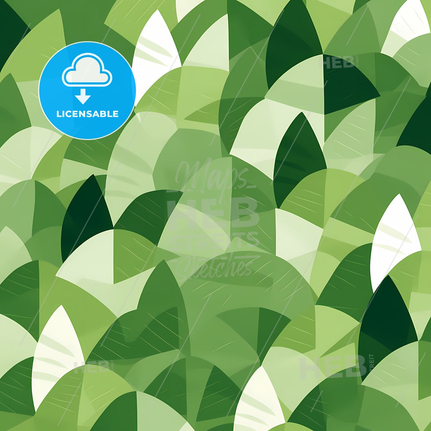 Green Eco Friendly Symbol, A Green And White Pattern