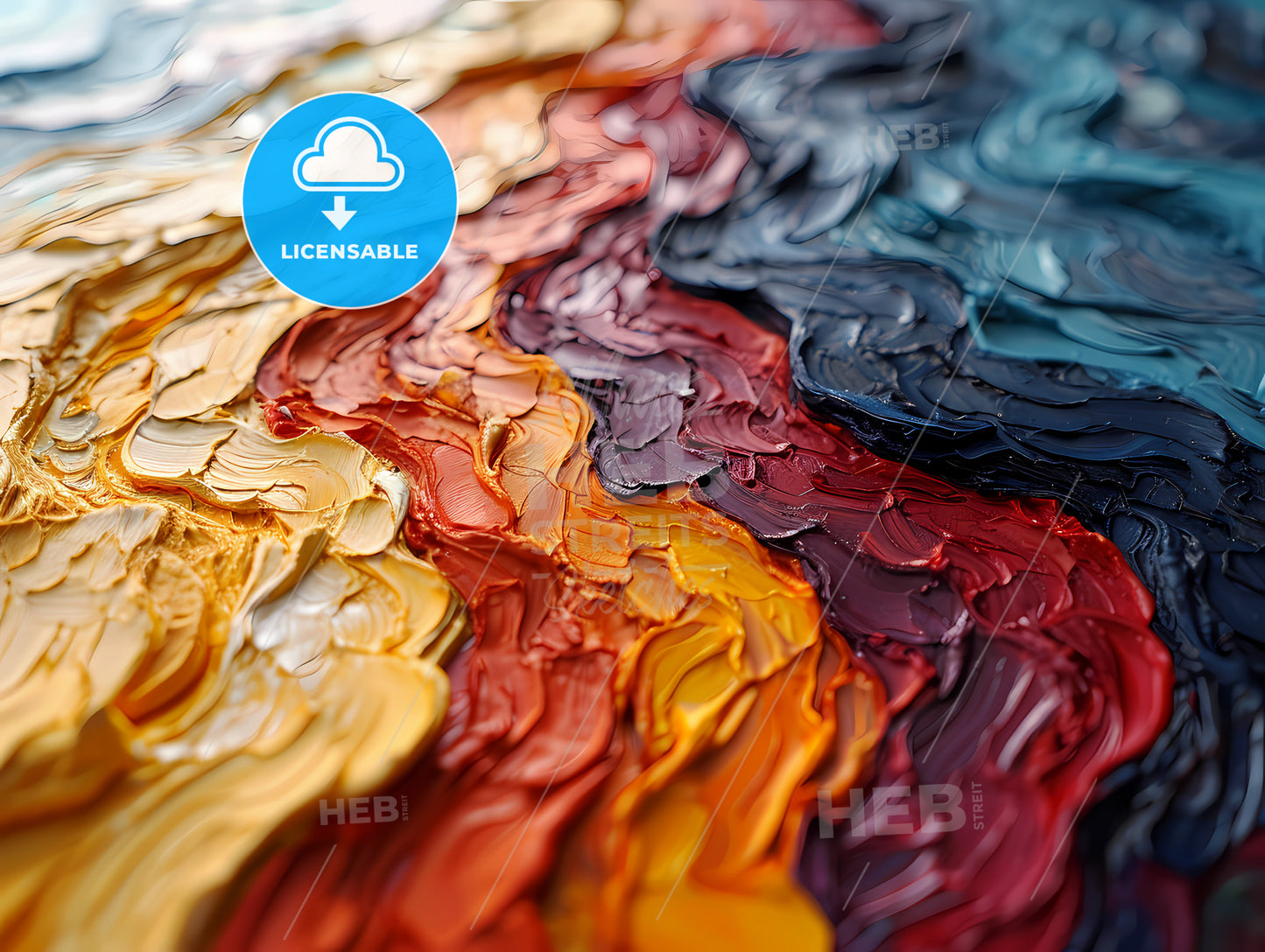 Abstract Art Of Line, A Close Up Of A Painting