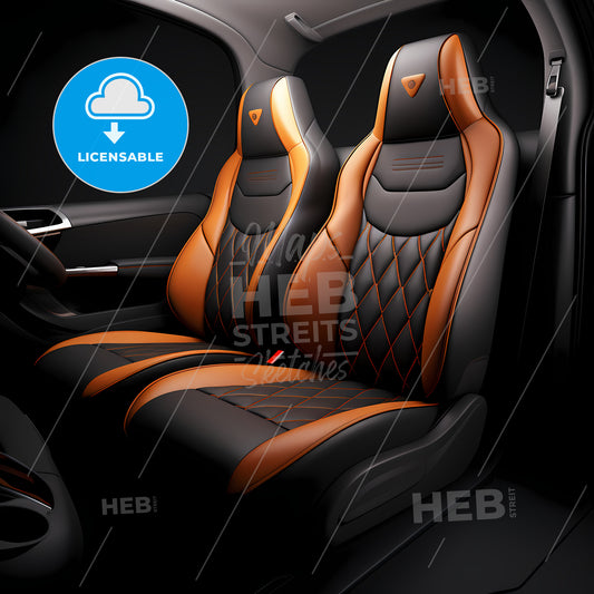 High-End Car Seat Cover, The Inside Of A Car