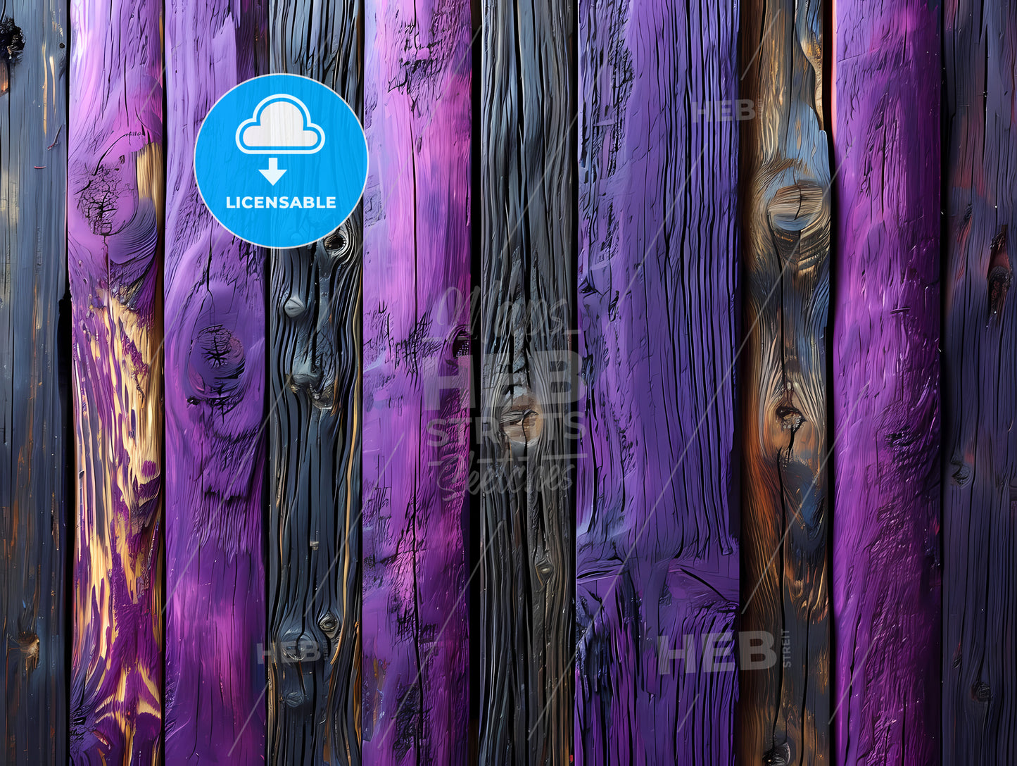 Overhead View Wood Table Top Flat, A Purple And Black Wood