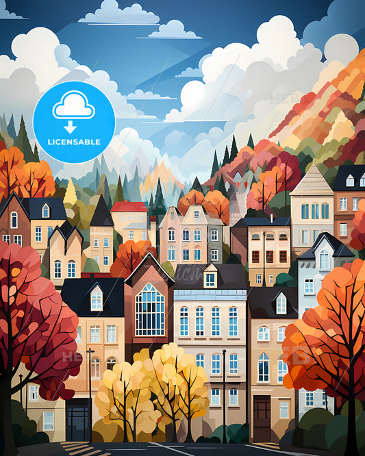 Chișinău, Moldova - A Colorful Landscape Of A Town