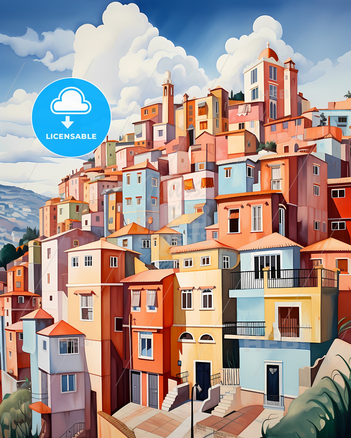 Las Palmas De Gran Canaria, Spain - A Colorful City With Many Windows