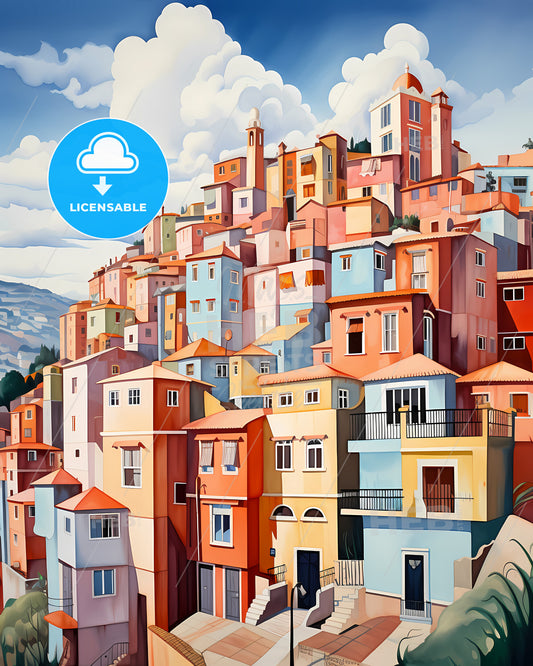 Las Palmas De Gran Canaria, Spain - A Colorful City With Many Windows