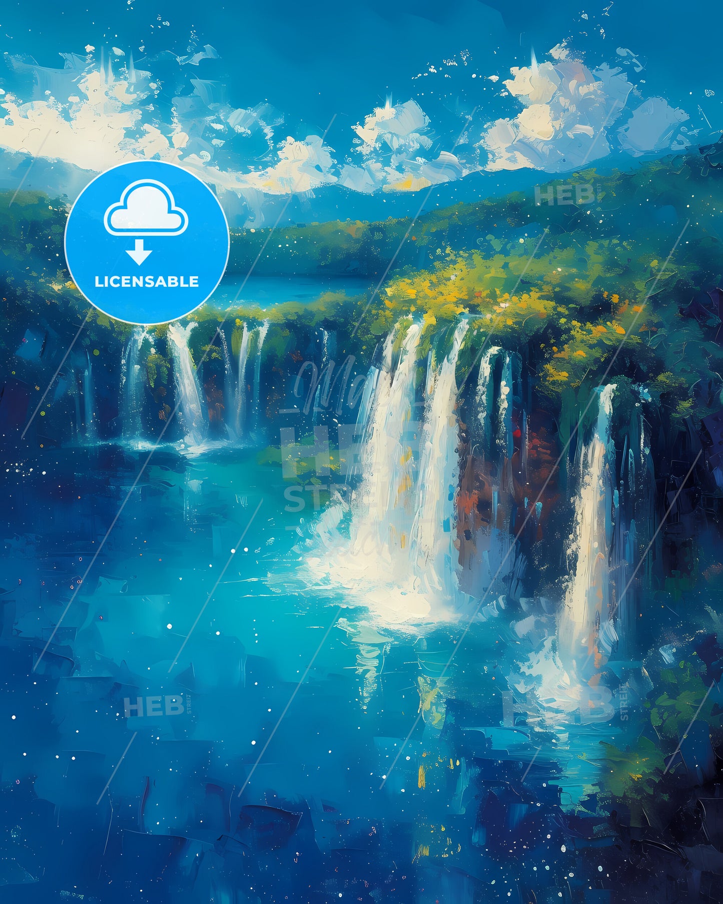 Plitvice Lakes National Park, Croatia - A Waterfall In A Forest