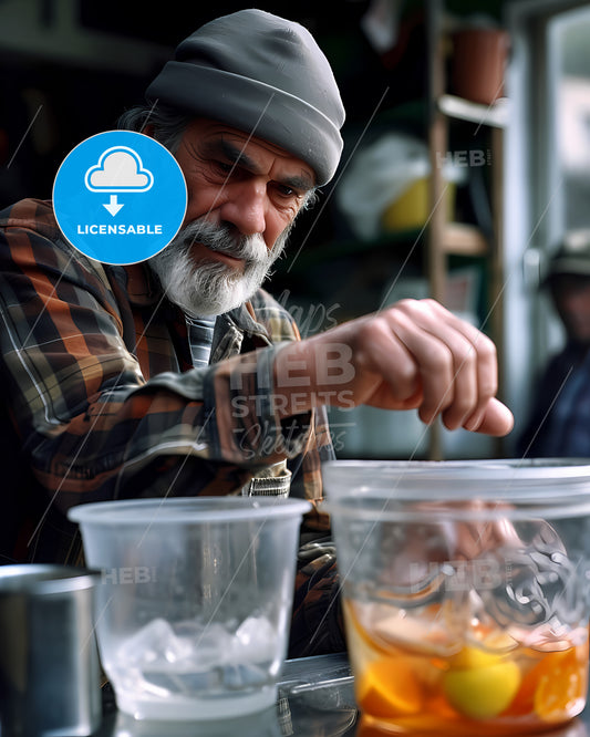 The Communion Of Saints, Catholic - A Man With A Beard And A Hat