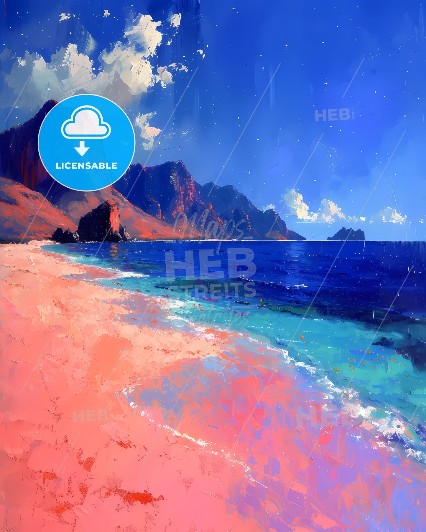 Komodo Island, Indonesia - A Beach With Mountains In The Background