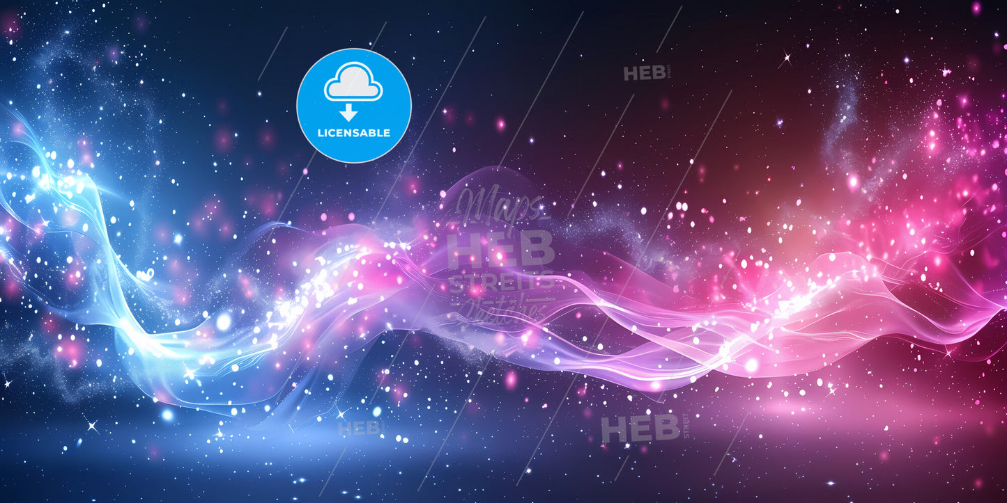 Abstract Neon Wallpaper - A Colorful Smoke And Lights