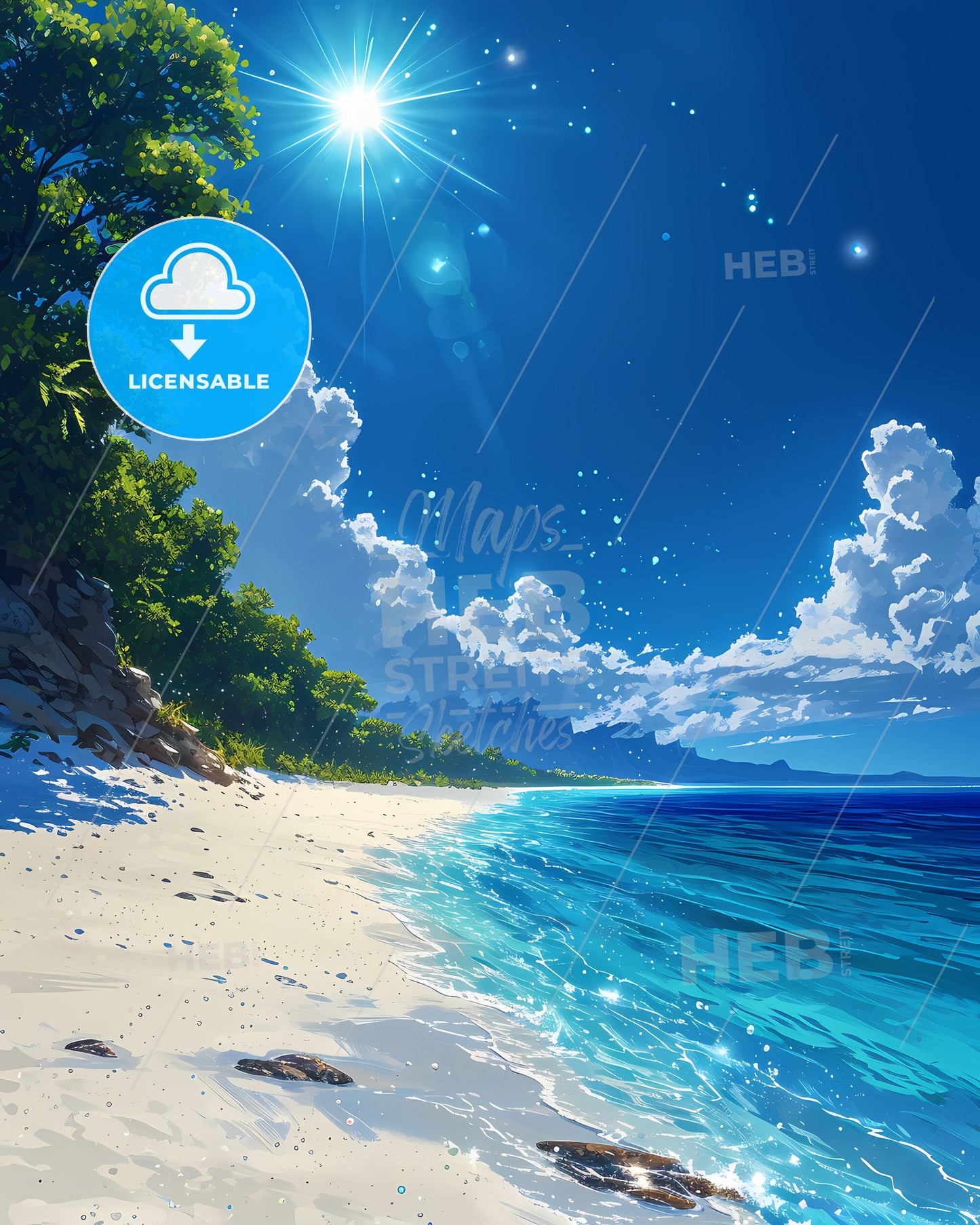 Nungwi Beach - A Beach With Trees And Water