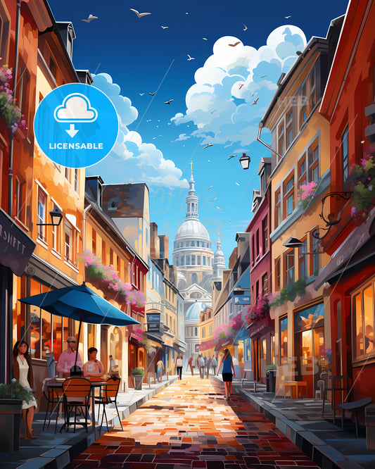 Dijon, France - A Beach With Rocks And A Body Of Water And A Bright Star