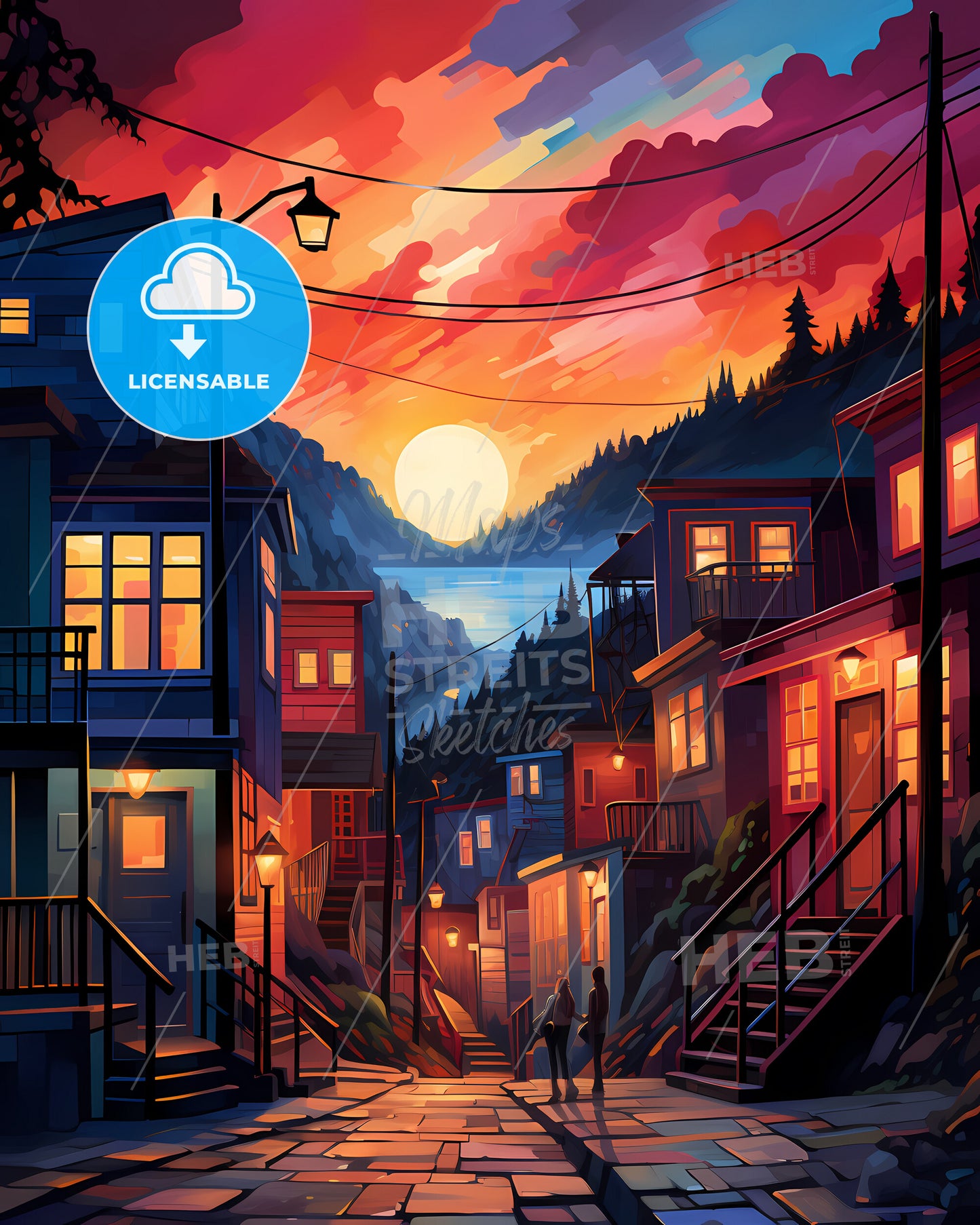 Trondheim, Norway - A Woman In A Garment