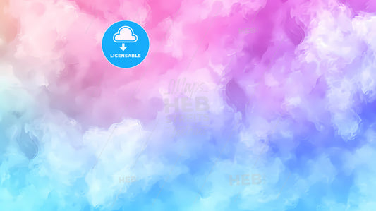Background, Using One Color In Pastel Colors - A Blue And Pink Smoke
