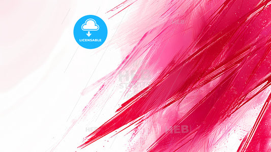 Abstract Background, Watercolor And Brush Strokes Texture - A Pink Brushstrokes On A White Background