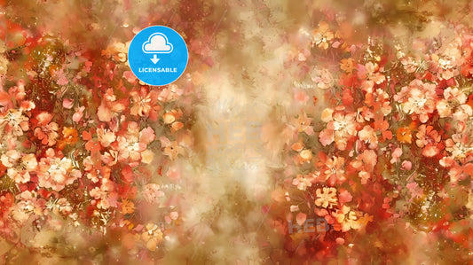 Background, Using One Color In Pastel Colors - A Close Up Of Flowers