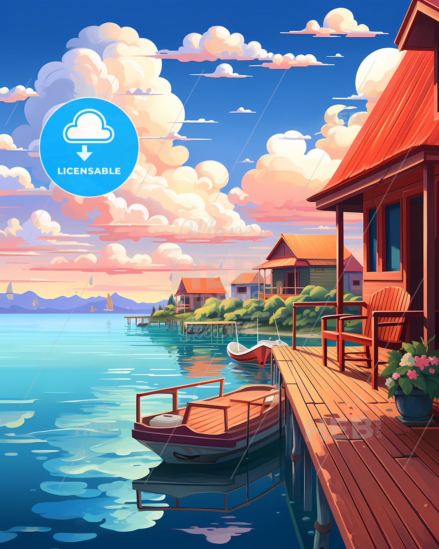 Maldives, Republic Of Maldives - A House On The Water