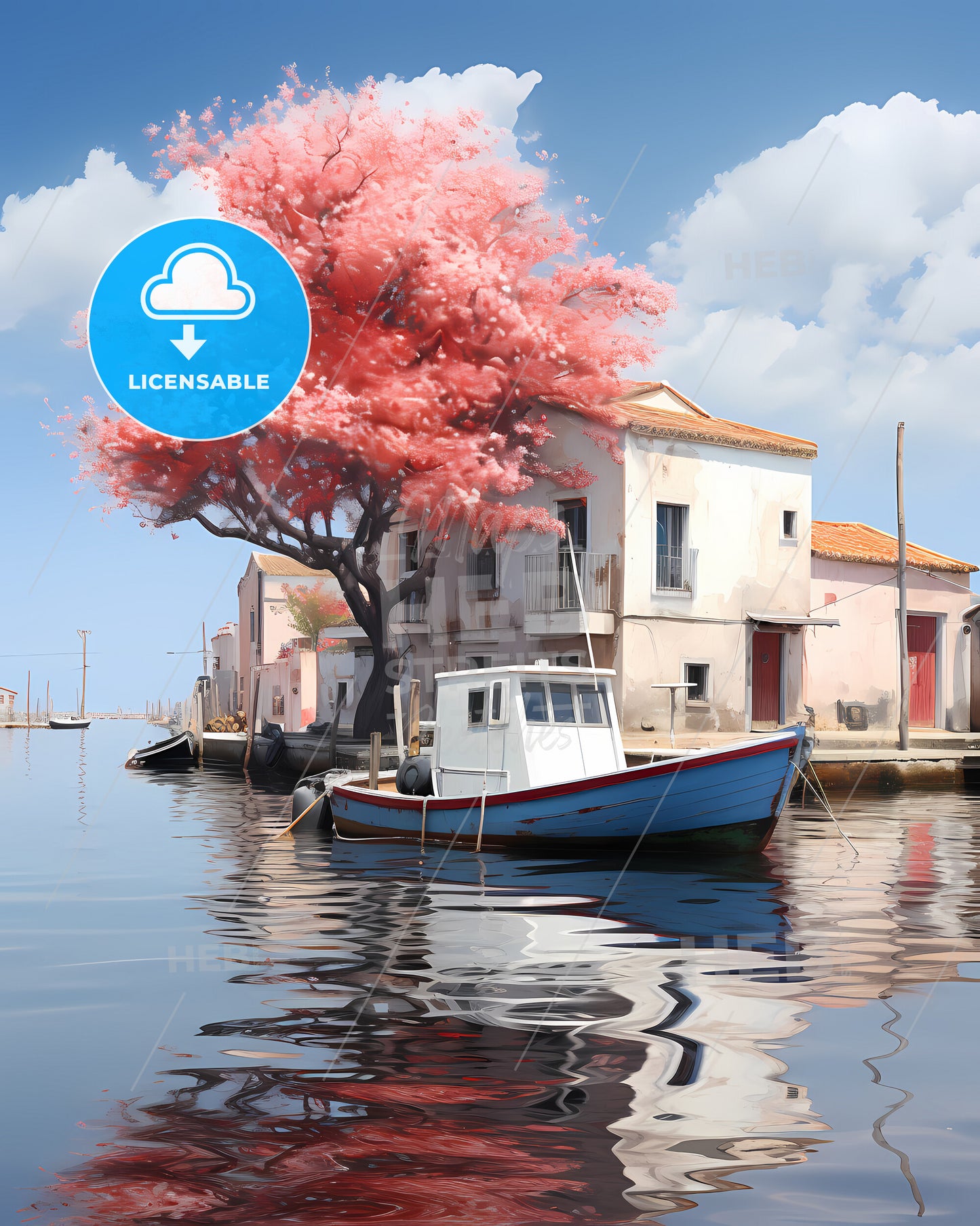 Aveiro, Portugal - A Boat On The Water
