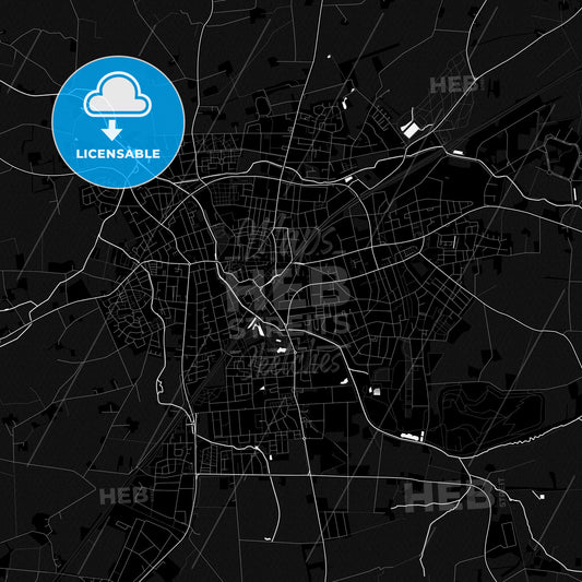 Ahlen, Germany PDF map