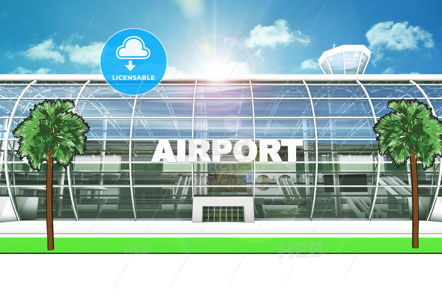 Airport Entry – instant download