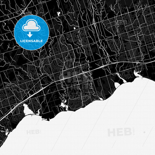 Ajax, Canada PDF map