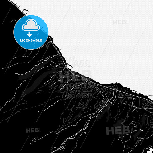 Akçaabat, Turkey PDF map