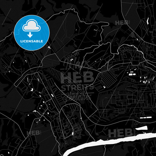 Aleksin, Russia PDF map