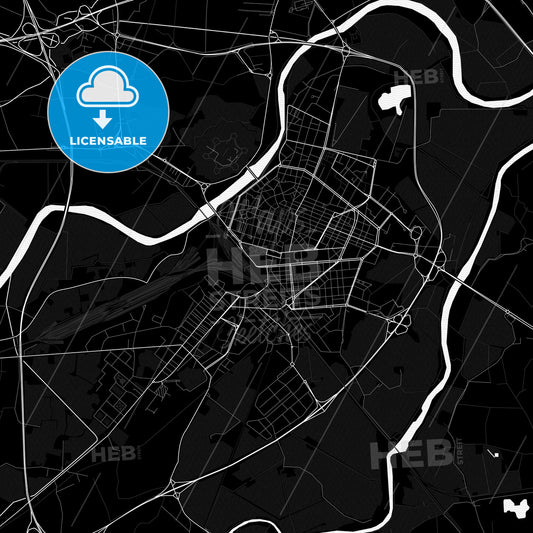 Alessandria, Italy PDF map