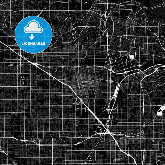 Anaheim, California, United States, PDF map