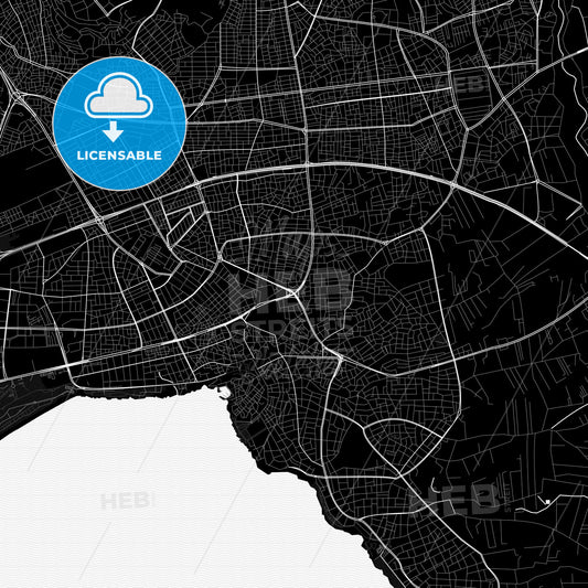 Antalya, Turkey PDF map