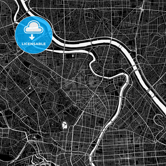 Arakawa, Japan PDF map