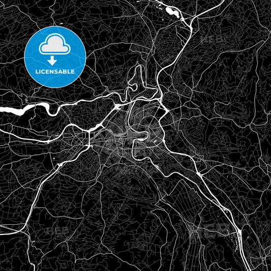 Bern, Switzerland map