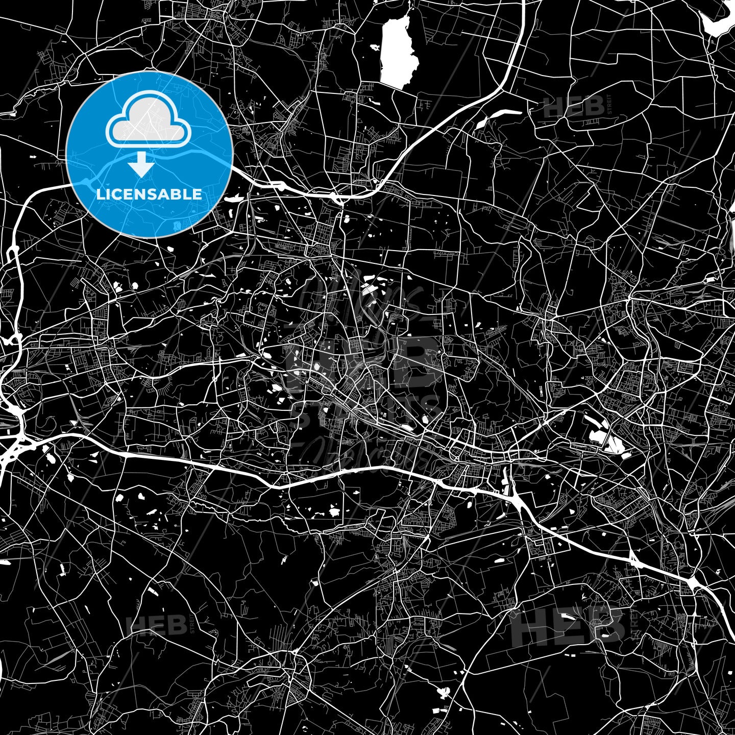 Chorzów, Poland map