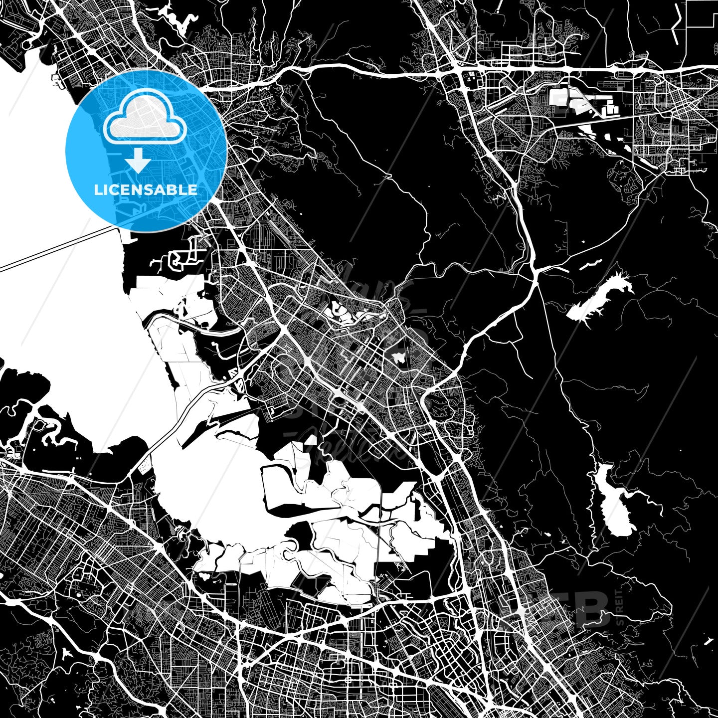Firmet Map Area Map Of Fremont, Usa – HEBSTREITS