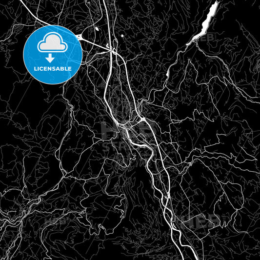 Hallein, Austria map