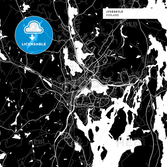 Jyväskylä, Finland map