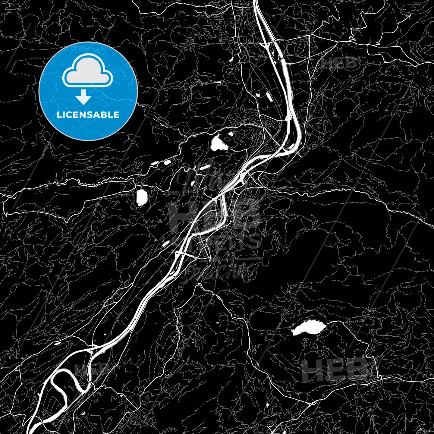 Kufstein, Austria map