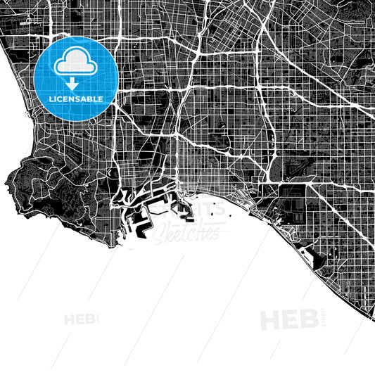 Long Beach, USA map