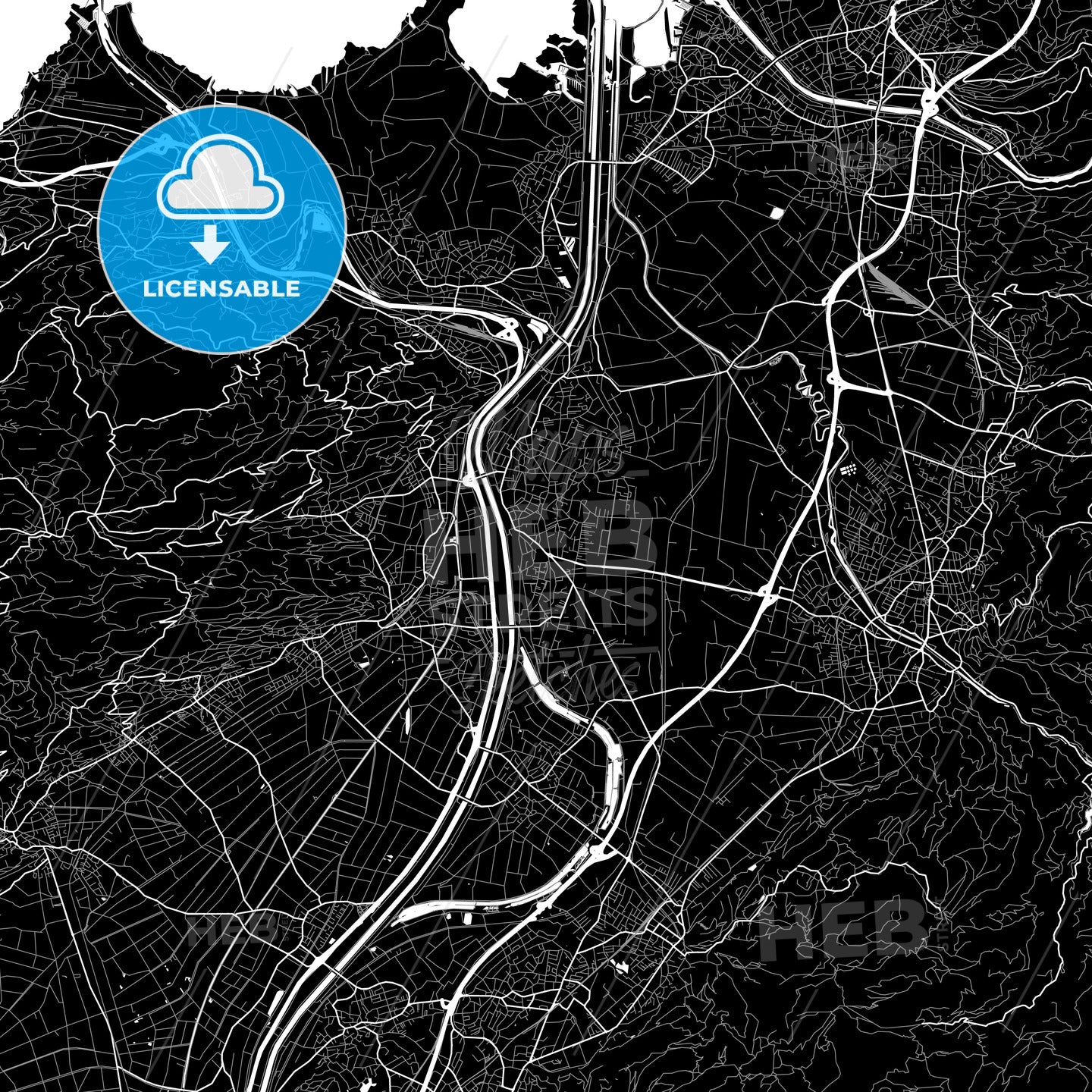 Lustenau, Austria map