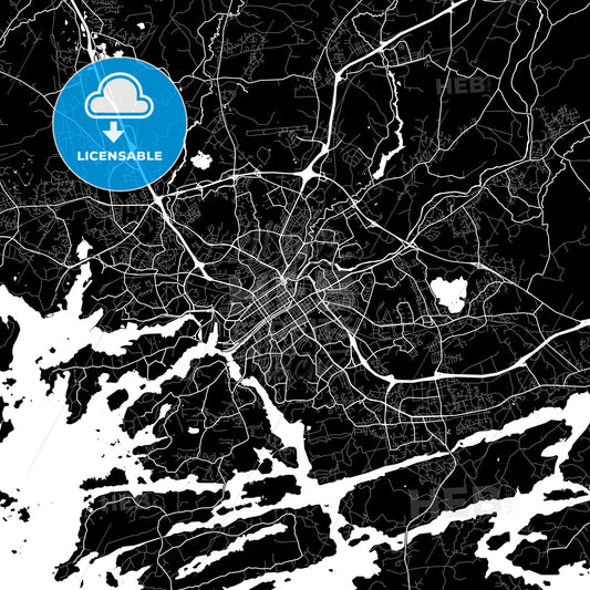 Turku, Finland map