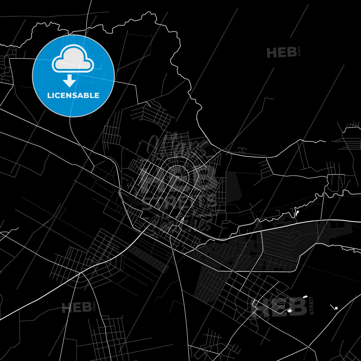 Armavir, Armenia PDF map