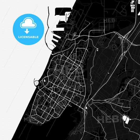 Ashdod, Israel PDF map
