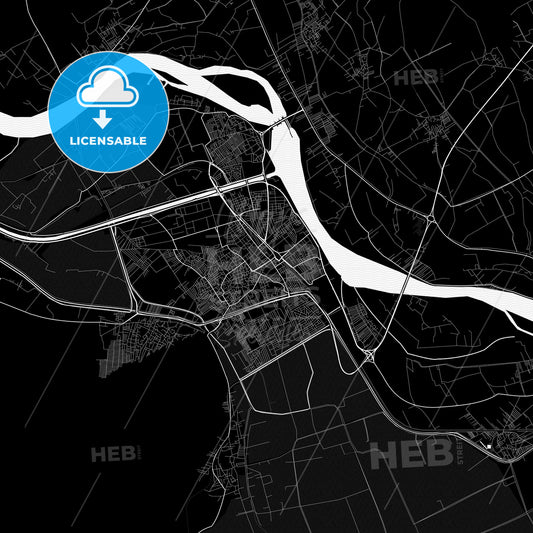 Asyut, Egypt PDF map
