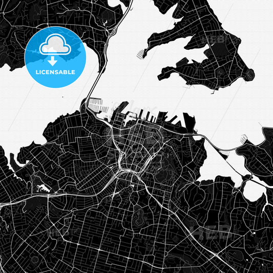 Auckland, New Zealand PDF map