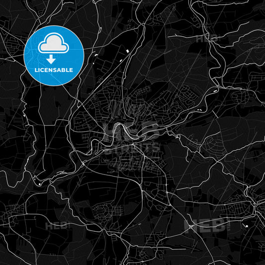 Backnang, Germany PDF map