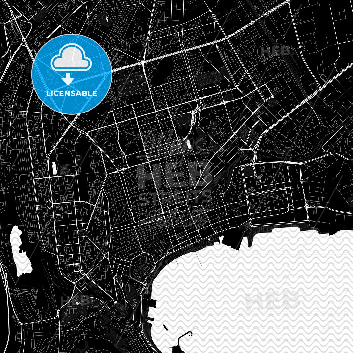 Baku, Azerbaijan PDF map