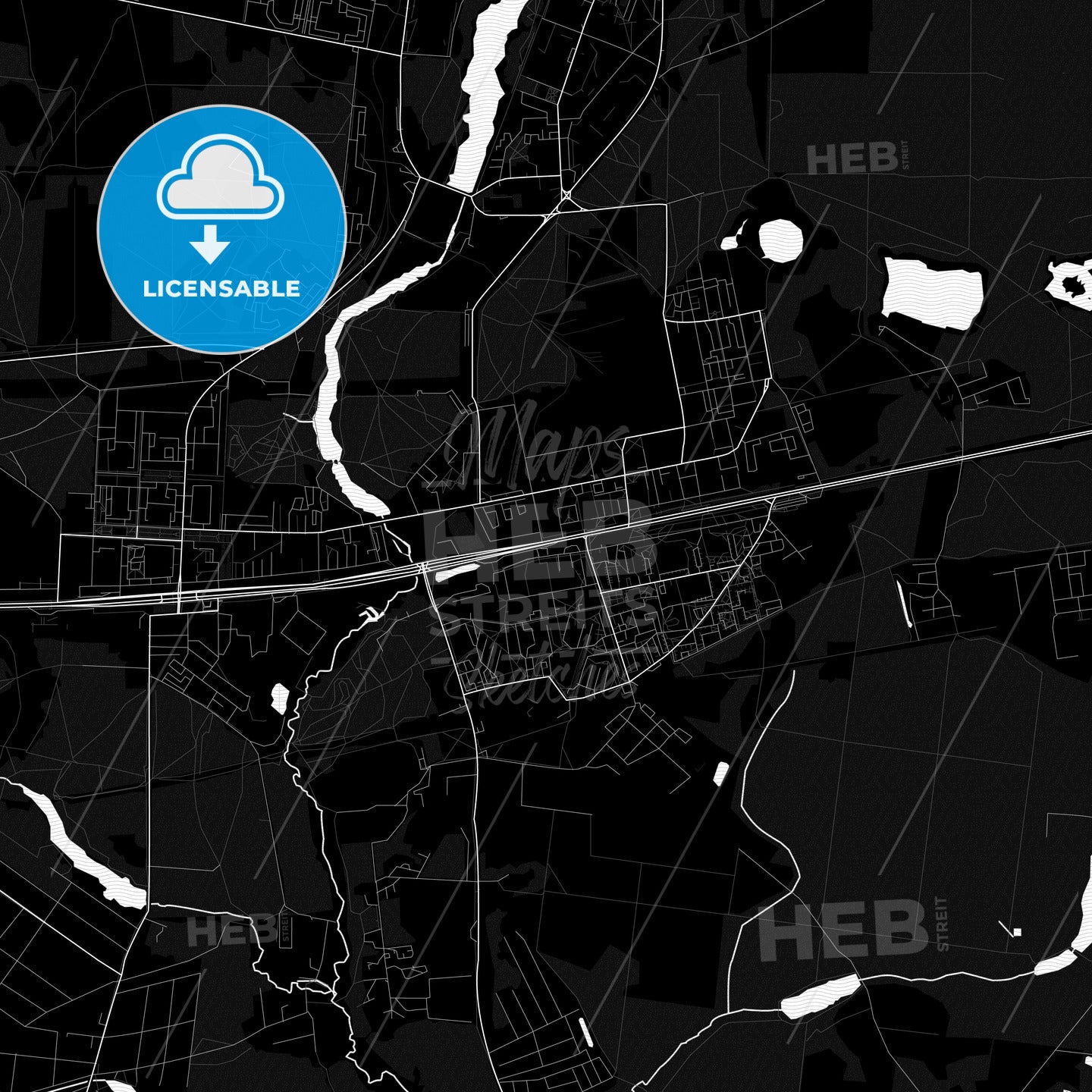 Balashikha, Russia PDF map